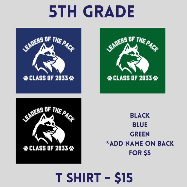 ****5TH GRADE T-SHIRT